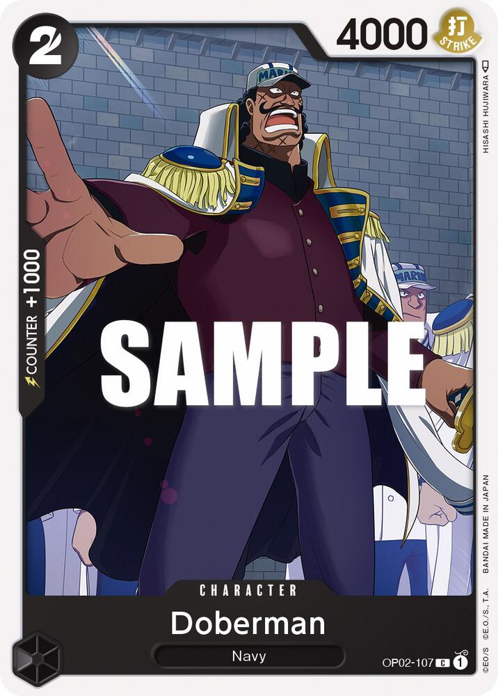 One Piece TCG - Doberman - Paramount War (OP02)