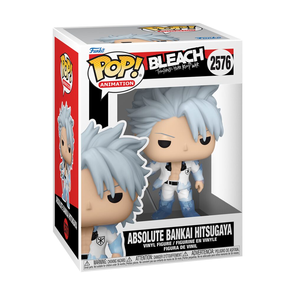 Funko Pop! Bleach Thousand-Year Blood War - Absolute Bankai Hitsugaya 2576 Figure + Pop Protector