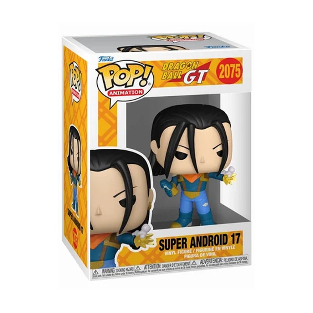 Funko Pop! Dragon Ball GT : Super Android 17 2075 Figure + Pop Protector