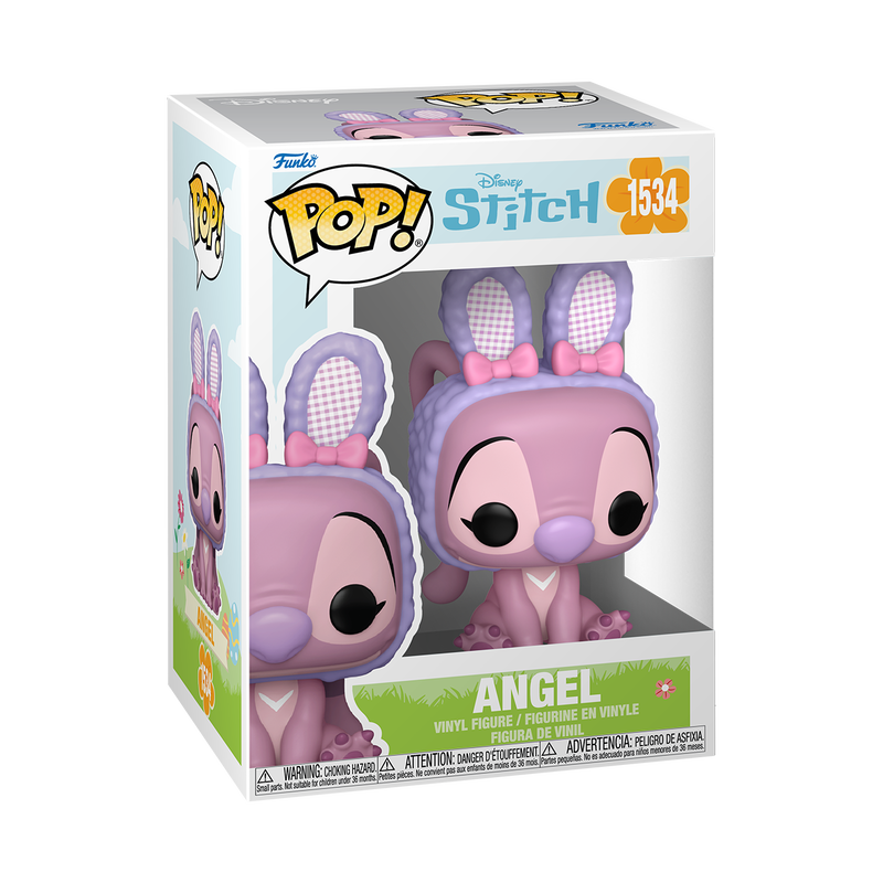 Funko Pop! Disney Stitch - Angel 1534 + Pop Protector