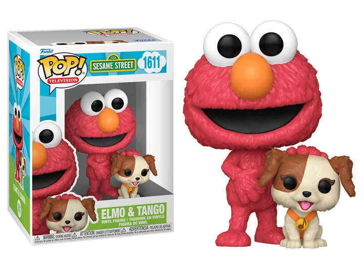 Funko Pop! 123 Sesame Street - Elmo & Tango 1611 + Free Protector
