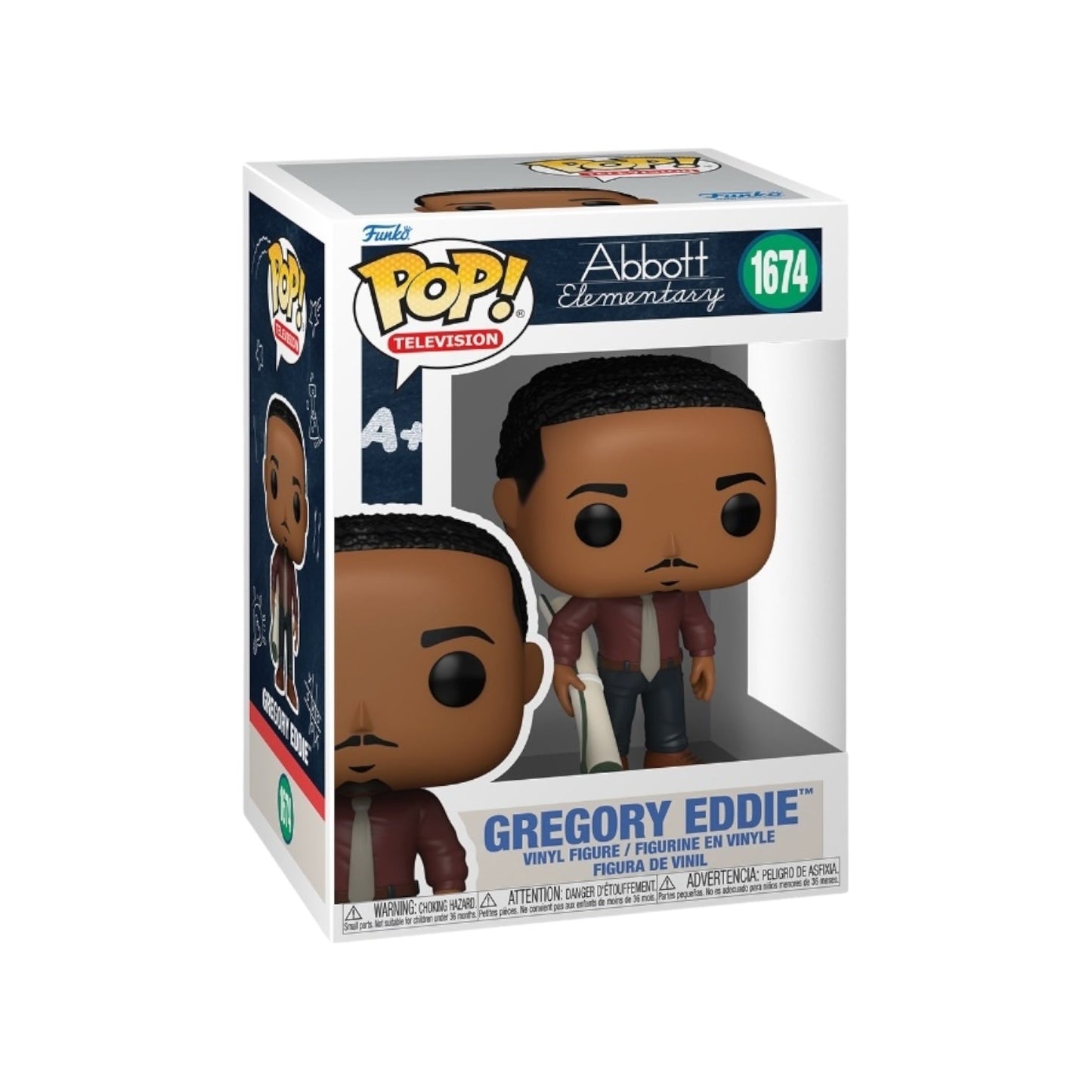 Funko Pop! Abbott Elementary: Gregory Eddie 1674 + Pop Protector