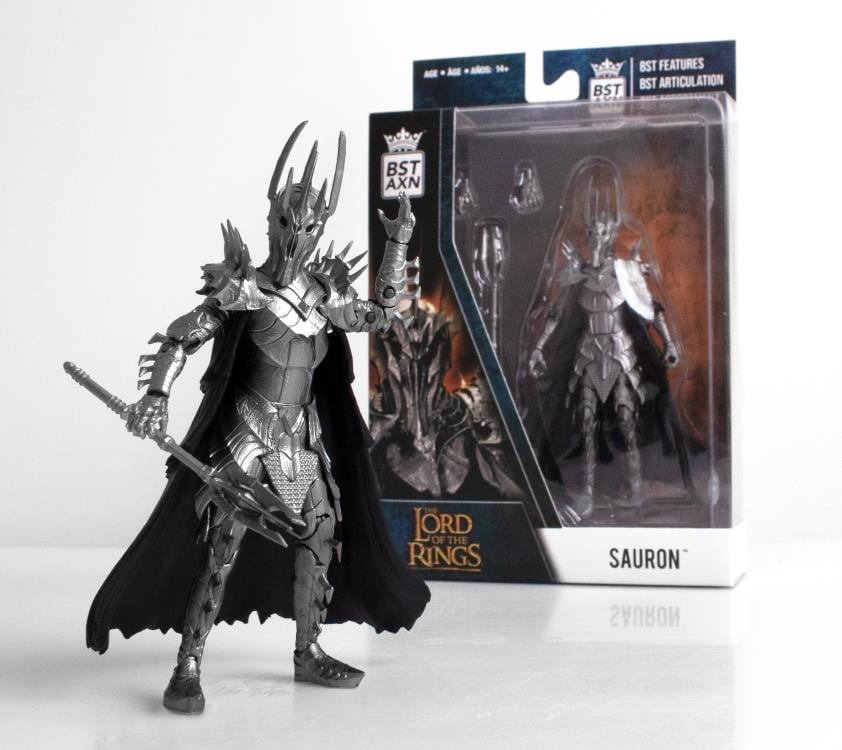 The Lord of the Rings BST AXN Sauron Action Figure (Damaged Window)