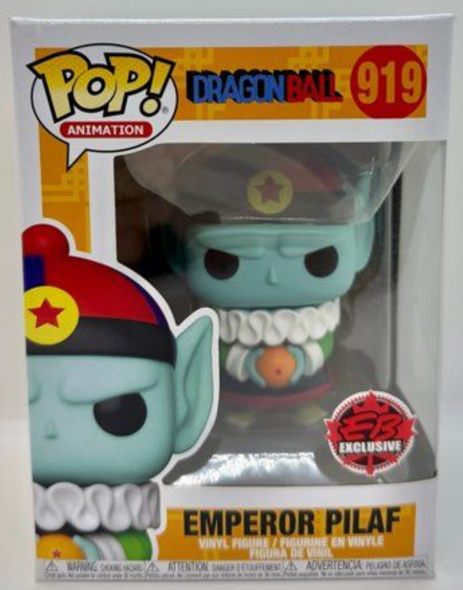 Funko Pop! Dragon Ball - Emperor Pilaf 919 EB Exclusive Figure + Pop Protector