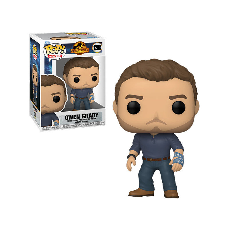 Funko POP! Movies: Jurassic World #1208 - Owen Grady + Protector