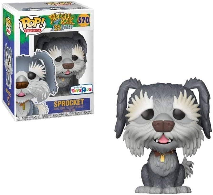 Funko Pop! Jim Henson’s Fraggle Rock 35 Years - Sprocket 570 Toys R Us Exclusive (VAULTED) + Free Protector