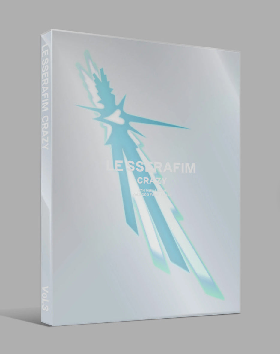 K-pop Le Sserafim 4th Mini Album - CRAZY Vol. 3 ODD FAIRY FLOSS