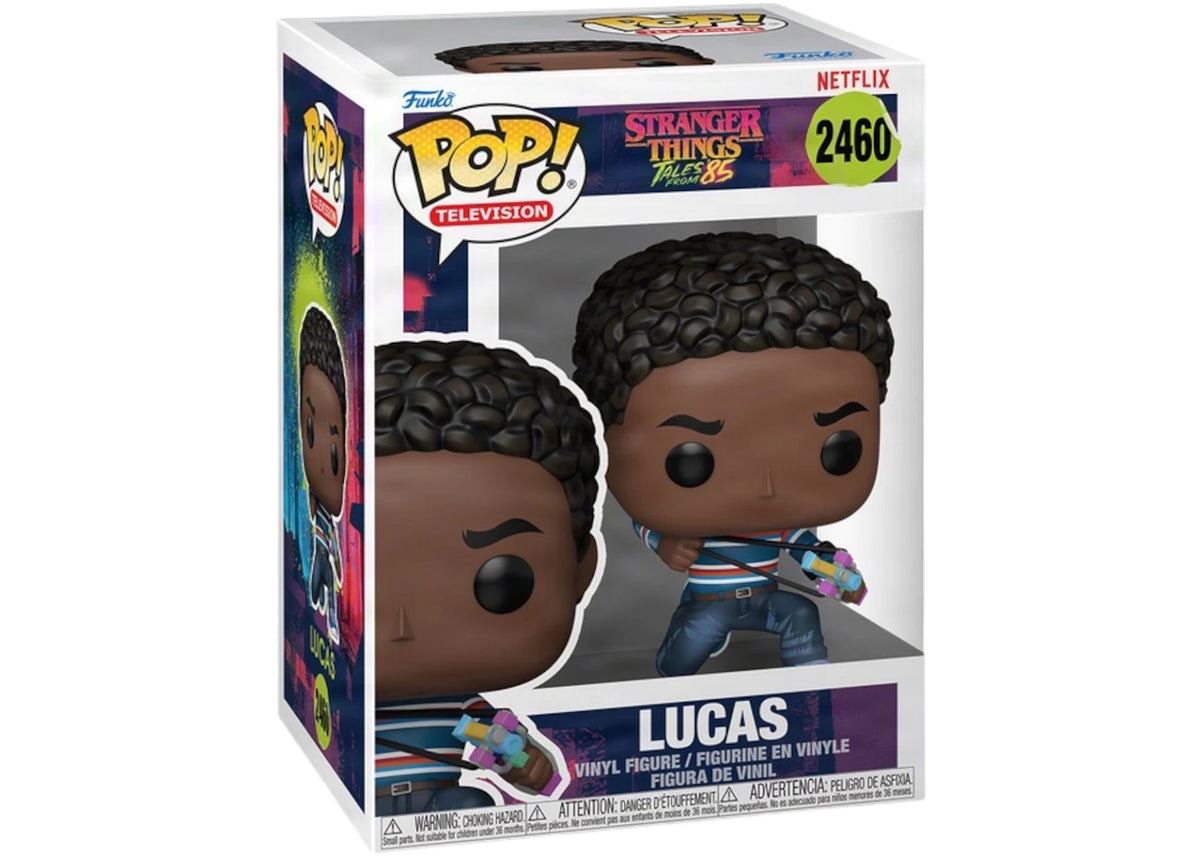 Funko Pop! Netflix Stranger Things Tales From ‘85 - Lucas 2460 Figure + Pop Protector