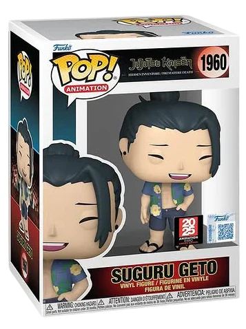 Funko Pop! Jujutsu Kaisen - Suguru Geto 1960 2025 Animation Expo Exclusive Funko Special Edition Figure + Pop Protector
