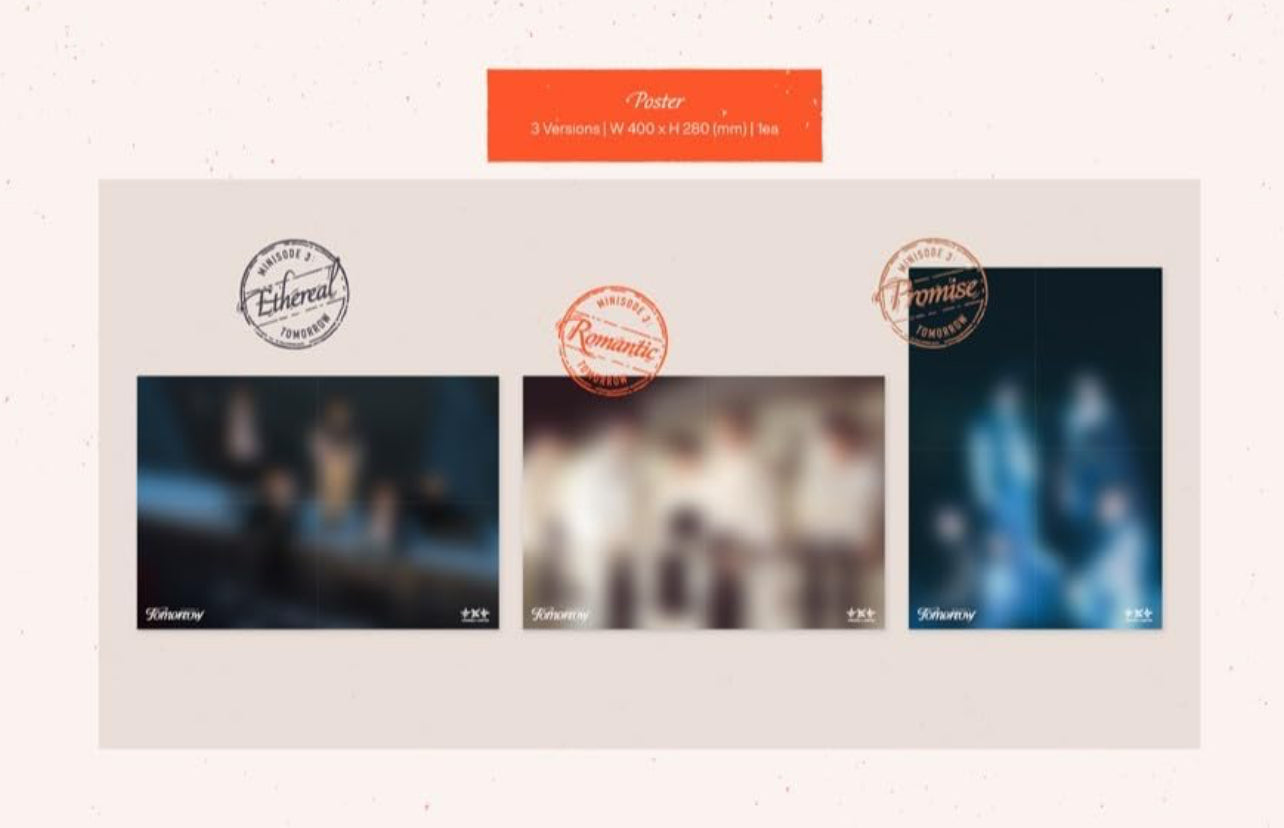 K-pop TXT Minisode 3 : Tomorrow X Together 6th Mini Album Promise Ver.