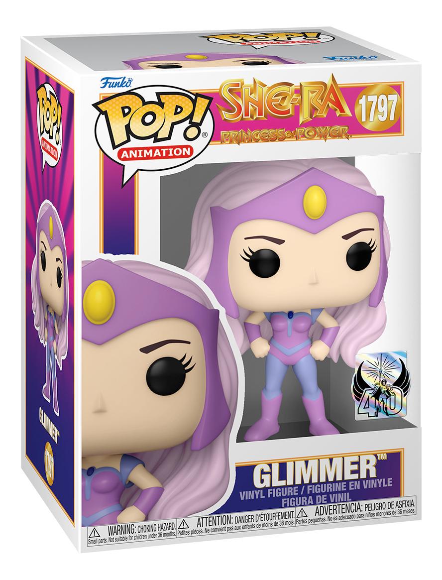 Funko Pop! 40th Anniversary She-Ra Princess of Power : Glimmer 1797 + Pop Protector