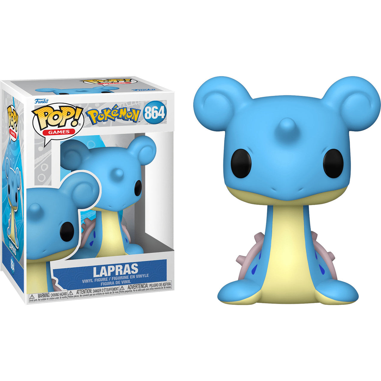 Funko POP! Pokemon Lapras #864 + Free Protector!