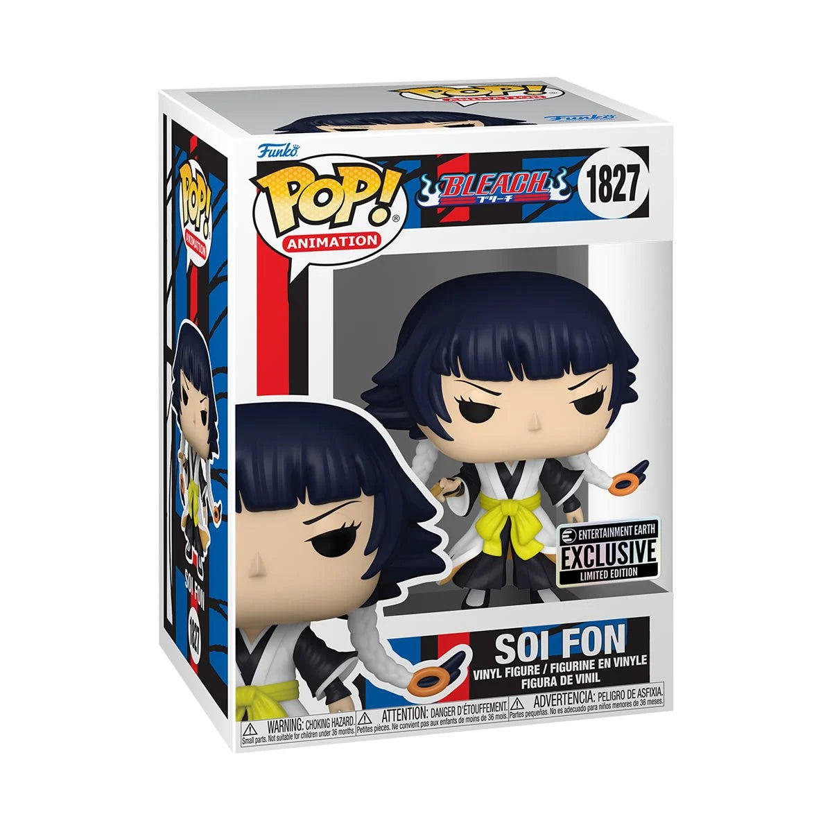 Bleach Soi Fon Funko Pop! Vinyl Figure #1827 - Entertainment Earth Exclusive + Protector