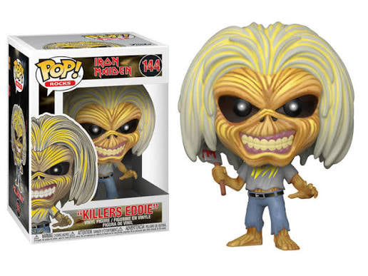 Funko Pop! Iron Maiden - “Killers Eddie” 144 Figure + Pop Protector