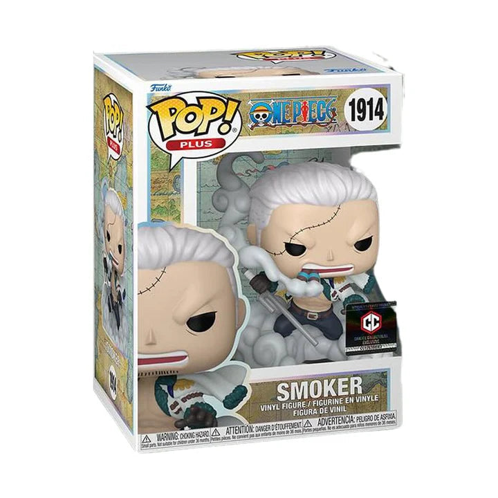 Funko Pop! One Piece - Smoker 1914 Chalice Collectibles Exclusive Figure + Pop Protector