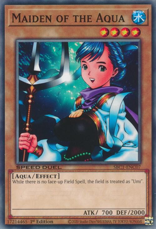 Maiden of the Aqua - Speed Duel: Streets of Battle City (SBC1)
