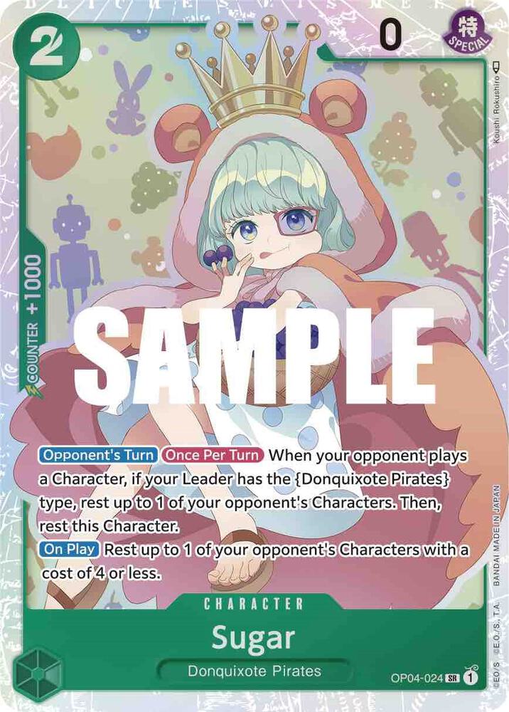 One Piece TCG! Sugar - Kingdoms of Intrigue (OP04)