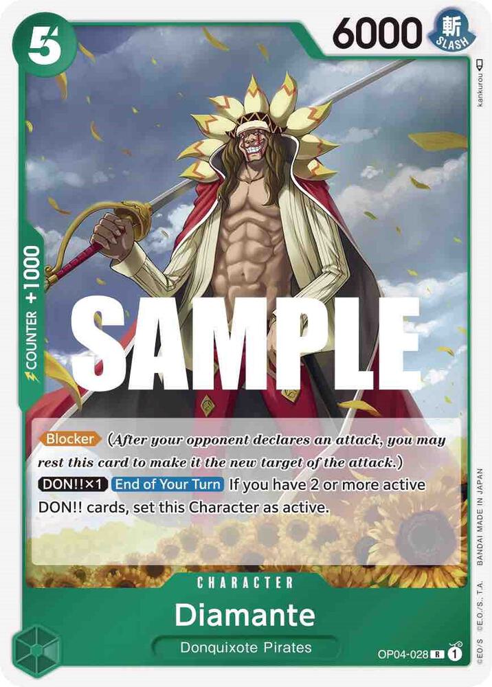 One Piece TCG - Diamante - Kingdoms of Intrigue (OP04)