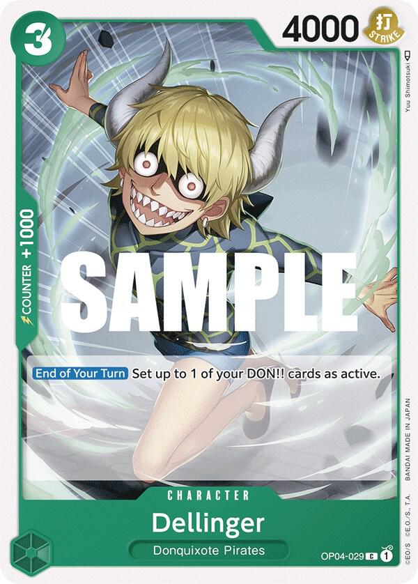 One Piece TCG - Dellinger - Kingdoms of Intrigue (OP04)