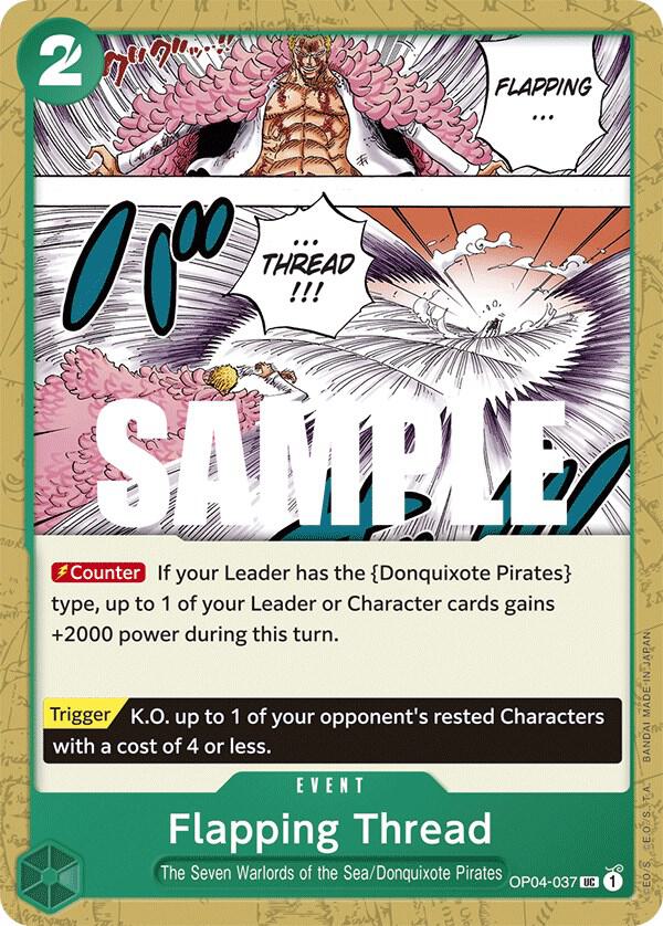 One Piece TCG - Flapping Thread - Kingdoms of Intrigue (OP04)