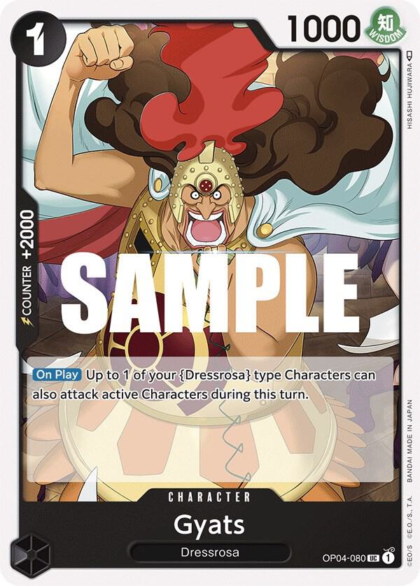 One Piece TCG - Gyats - Kingdoms of Intrigue (OP04)