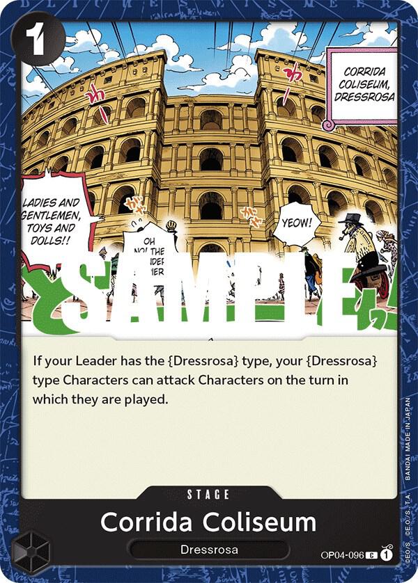 One Piece TCG - Corrida Coliseum - Kingdoms of Intrigue (OP04)