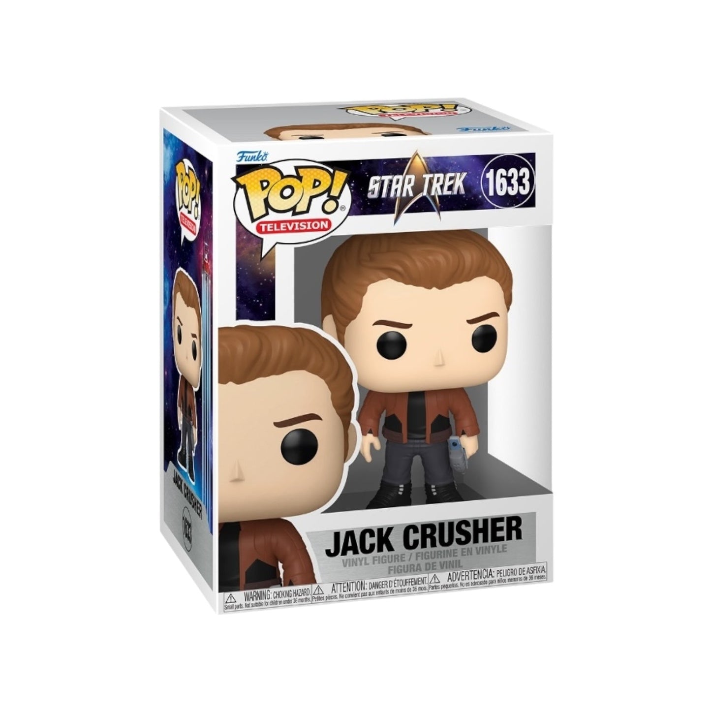 Funko Pop! Star Trek - Jack Crusher 1633 + Free Protector