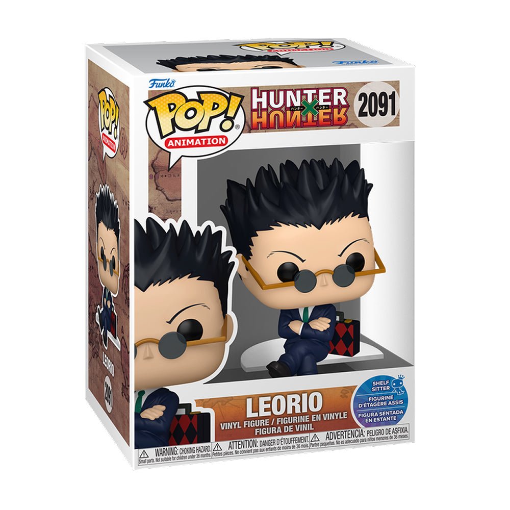 Funko Pop! Hunter x Hunter - Leorio 2091 Shelf Sitter Figure + Pop Protector