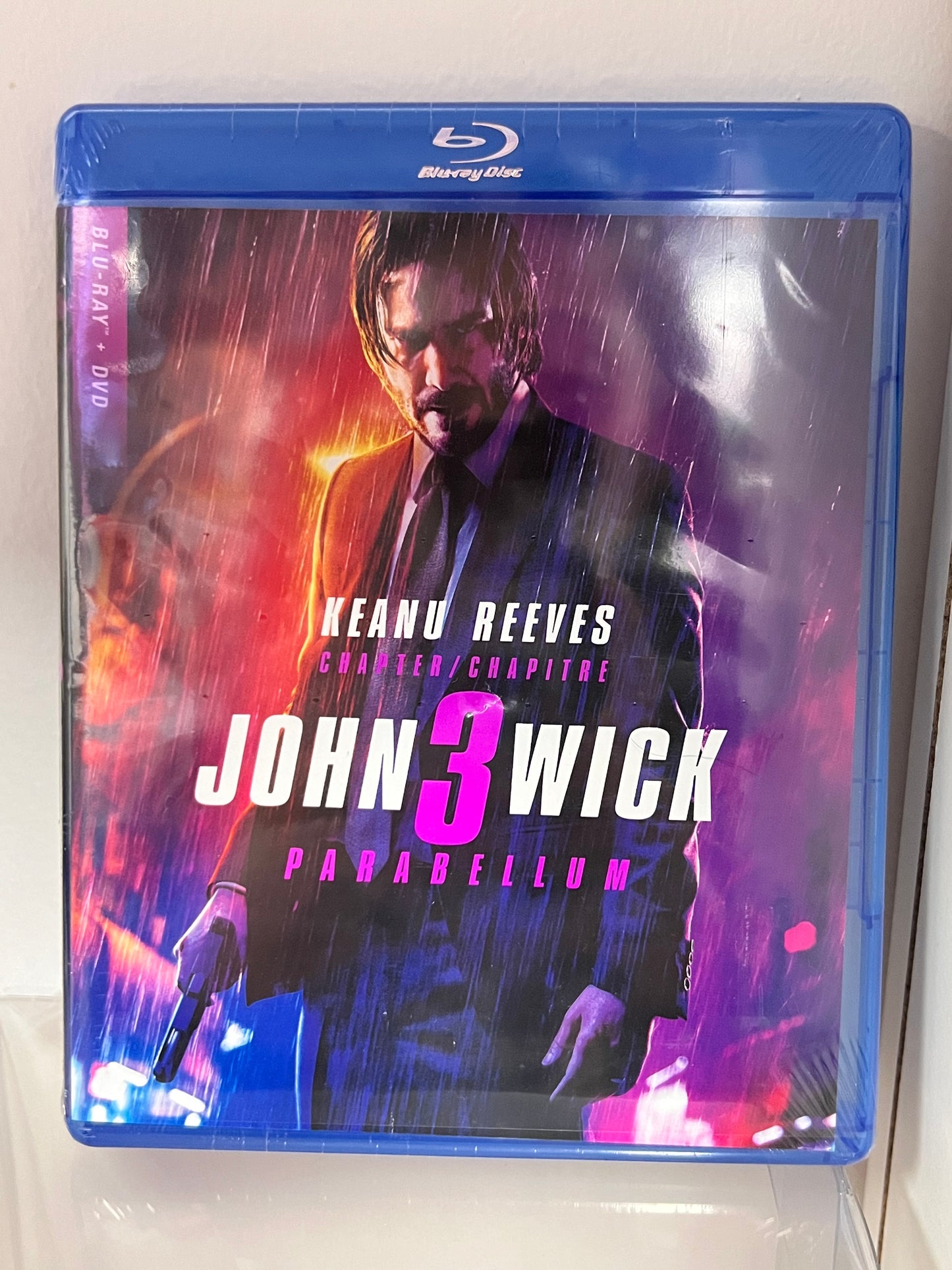 Keanu Reeves John Wick Chapter 3 Parabellum Blu-ray + DVD