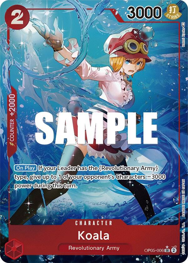 Pokemon TCG! Koala (Alternate Art) - Awakening of the New Era (OP05)