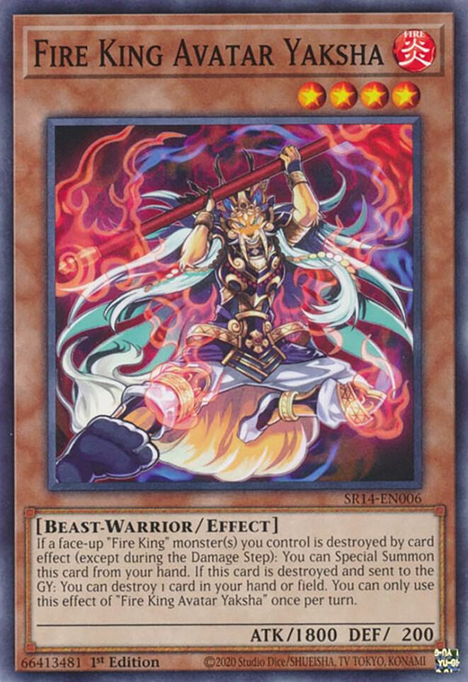 Fire King Avatar Yaksha - Structure Deck: Fire Kings (SR14)