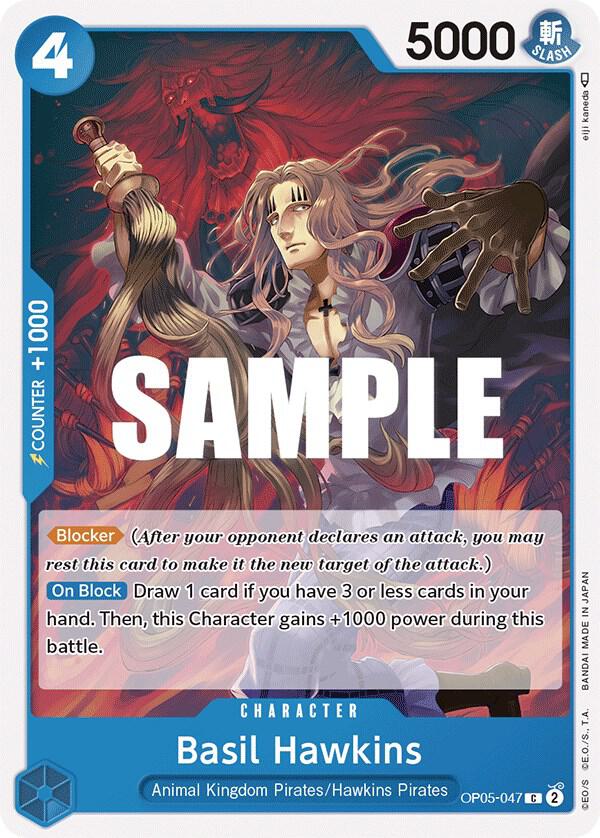 One Piece TCG - Basil Hawkins - Awakening of the New Era (OP05)