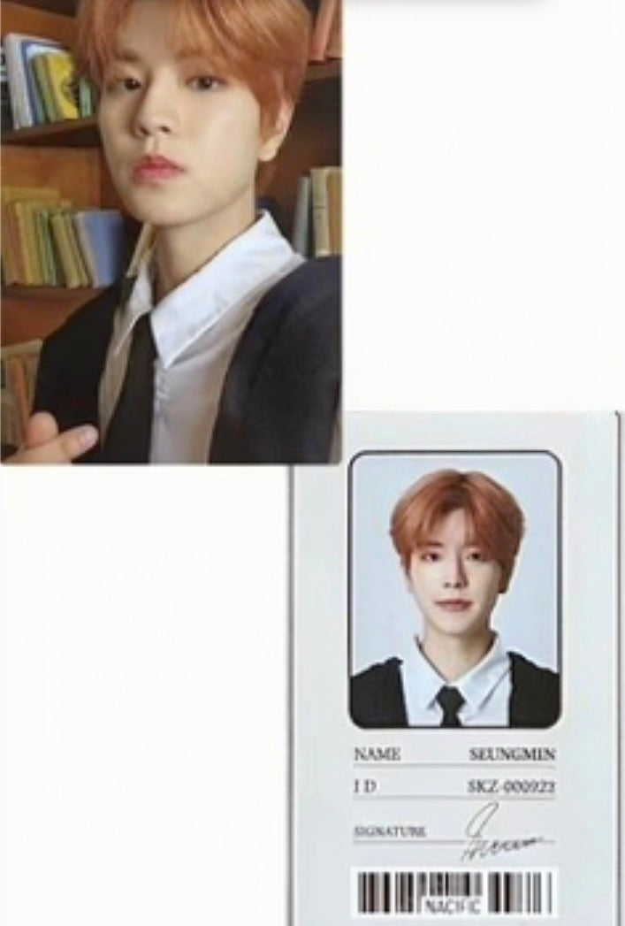 K-POP STRAY KIDS Nacific SEUNGMIN OFFICIAL PHOTOCARD