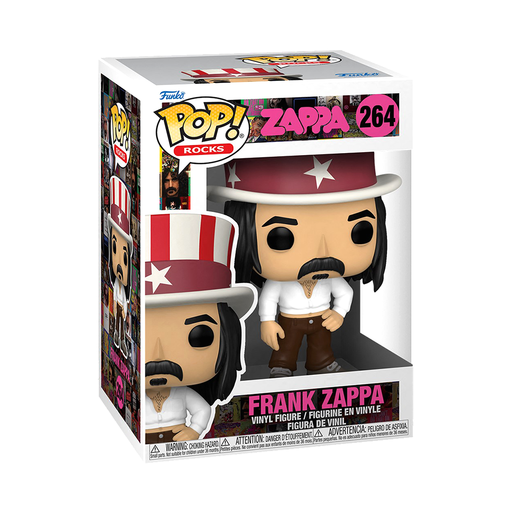 Funko Pop! Frank Zappa 264 + Free Protector