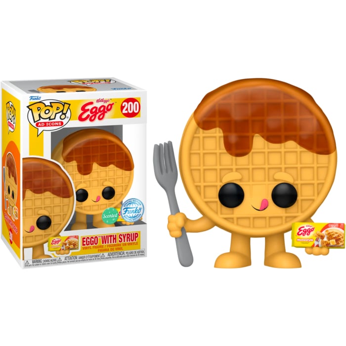 Funko Pop! Kellogg’s Eggo with Syrup 200 Scented Funko Special Edition + Pop Protector
