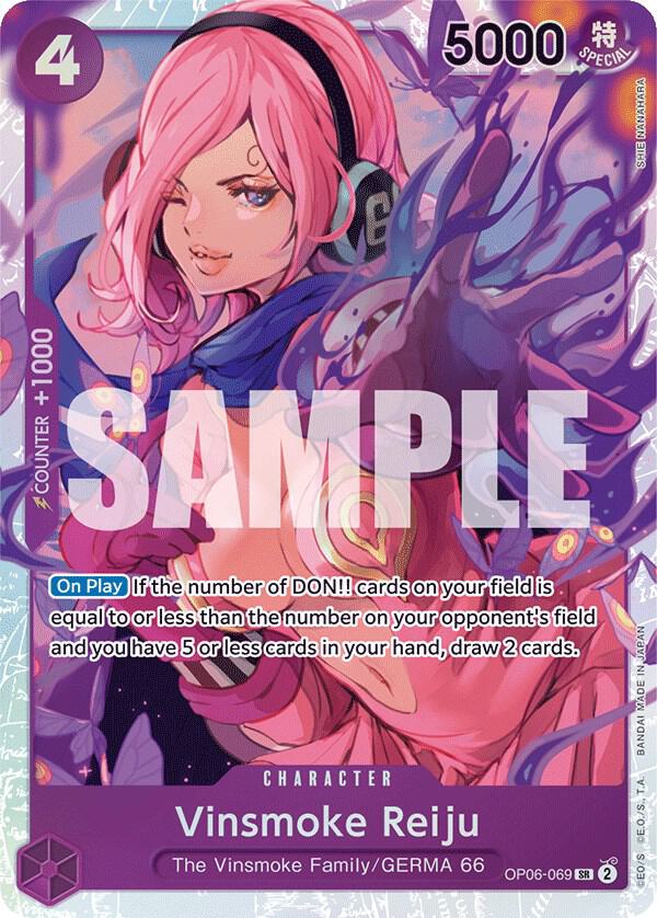 One Piece TCG! Vinsmoke Reiju (069) - Wings of the Captain (OP06-069)