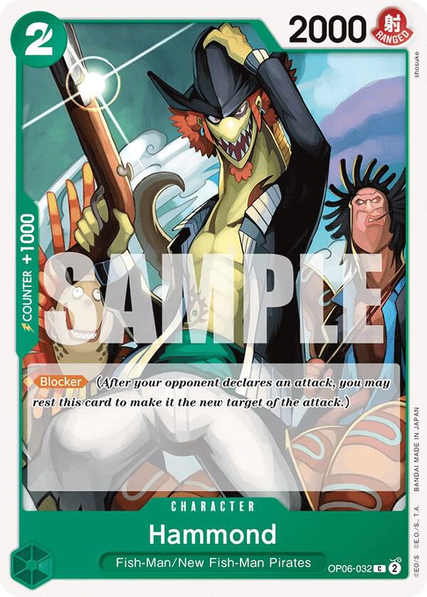 One Piece TCG - Hammond - Wings of the Captain (OP06)