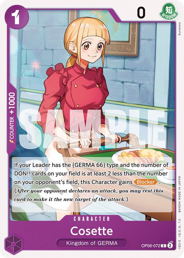One Piece TCG - Cosette - Wings of the Captain (OP06)