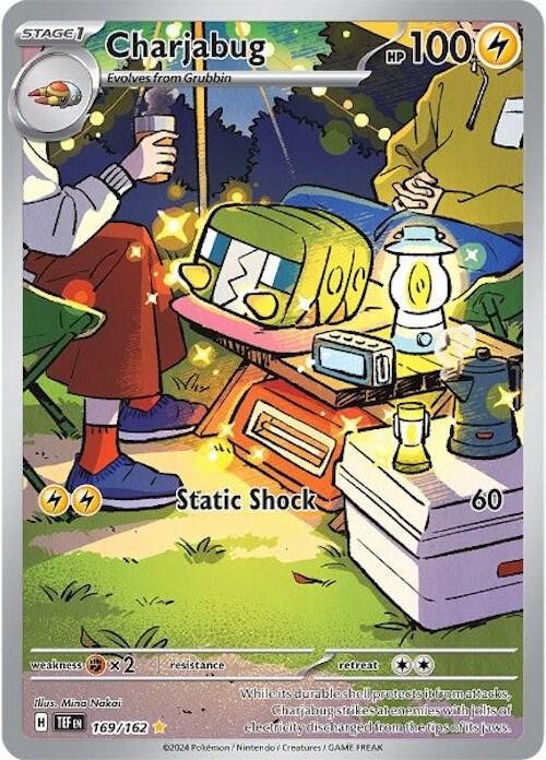 Pokemon TCG! Charjabug - 169/162 - SV05: Temporal Forces (TEF)