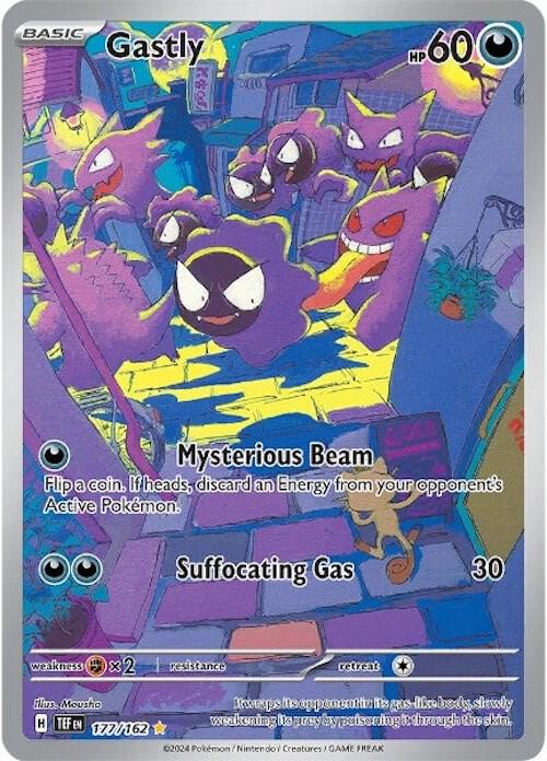 Pokemon TCG - Gastly - 177/162 - SV05: Temporal Forces (TEF)