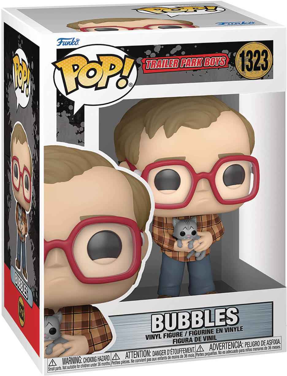 Funko Pop! Trailer Park Boys Bubbles 1323 + Free Protector