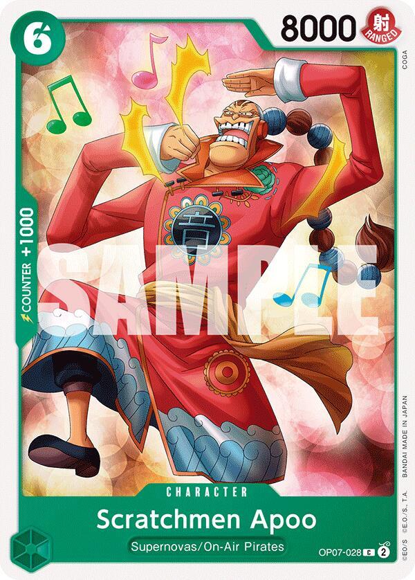 One Piece TCG - Scratchmen Apoo - 500 Years in the Future (OP07)