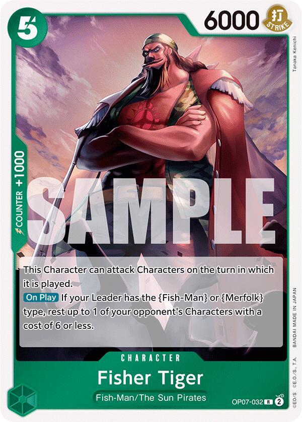 One Piece TCG - Fisher Tiger - 500 Years in the Future (OP07)