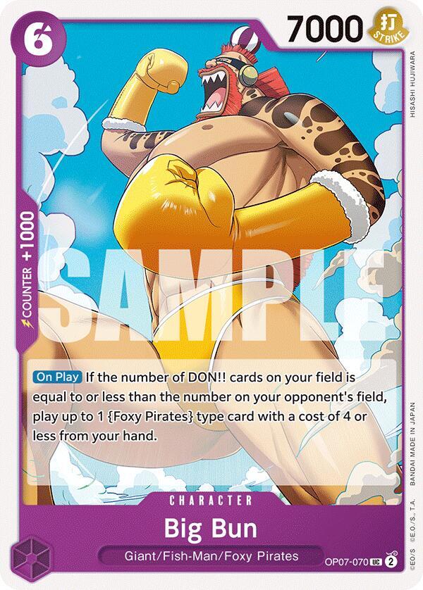 One Piece TCG - Big Bun - 500 Years in the Future (OP07)