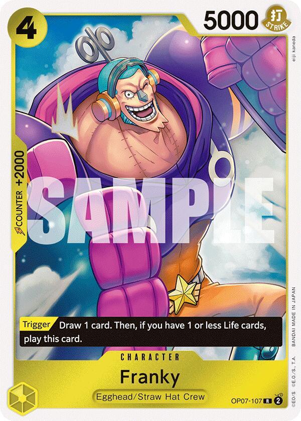 One Piece TCG - Franky - 500 Years in the Future (OP07)