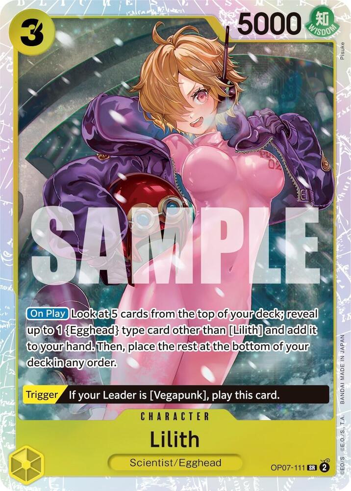 One Piece TCG! Lilith - 500 Years in the Future (OP07-111)