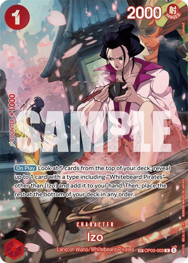 One Piece TCG! Izo (SP) - 500 Years in the Future (OP07)