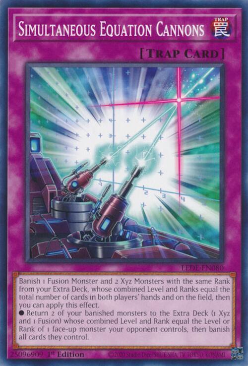 Simultaneous Equation Cannons - Legacy of Destruction (LEDE)