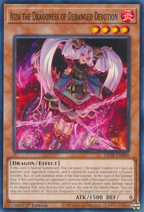 Aiza the Dragoness of Deranged Devotion - Legacy of Destruction (LEDE)