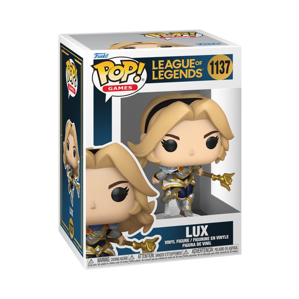 Funko Pop! League of Legends - Lux 1137 Figure + Pop Protector